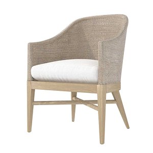 Restoration hardware MARISOL SEAGRASS SLOPE ARMCHAIR