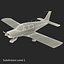 3ds max light aircraft piper pa