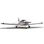 3ds max light aircraft piper pa