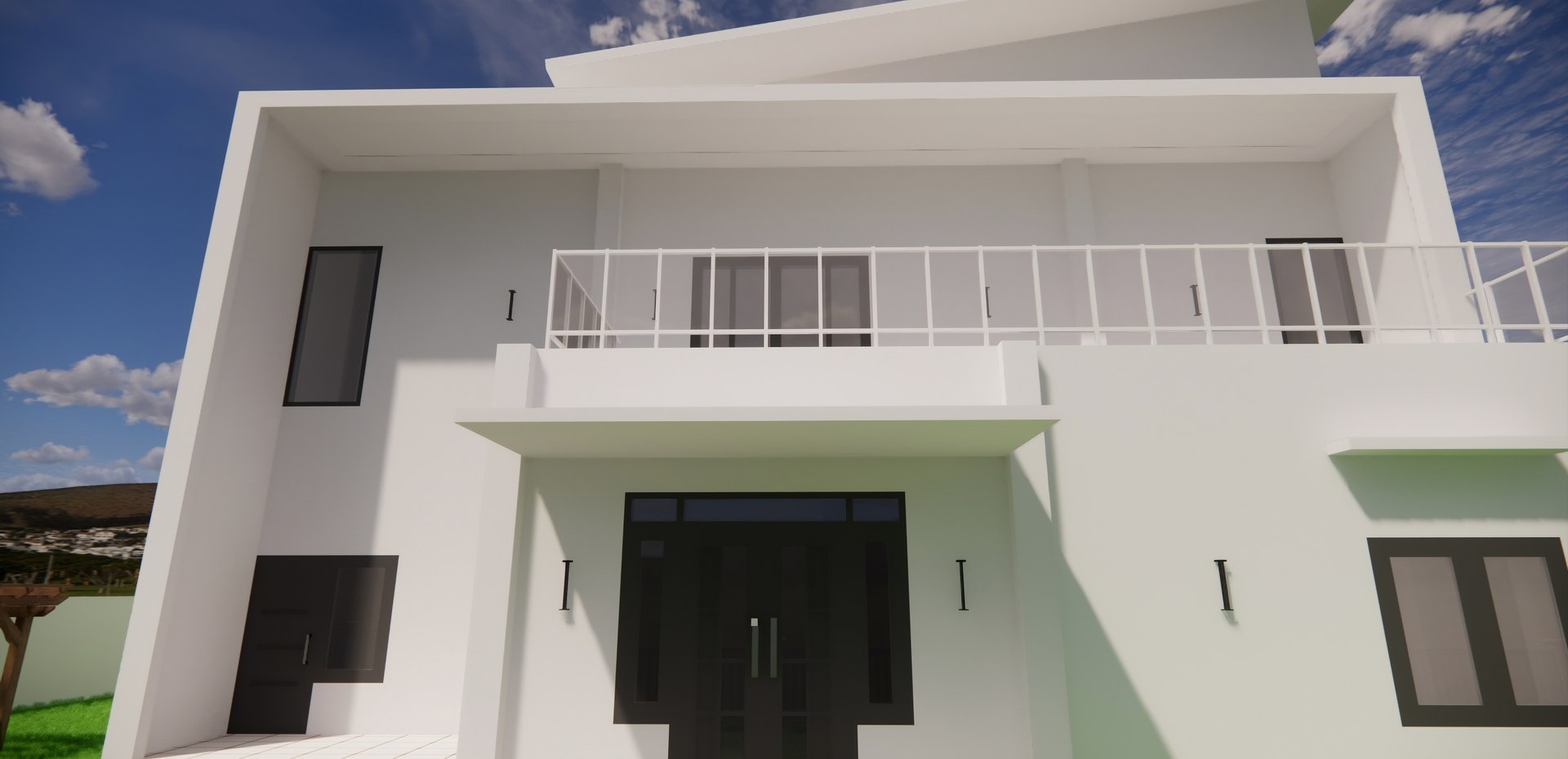Classic White House 3D Model - TurboSquid 2375655