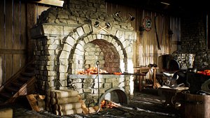Medieval Blacksmith 86 Assets