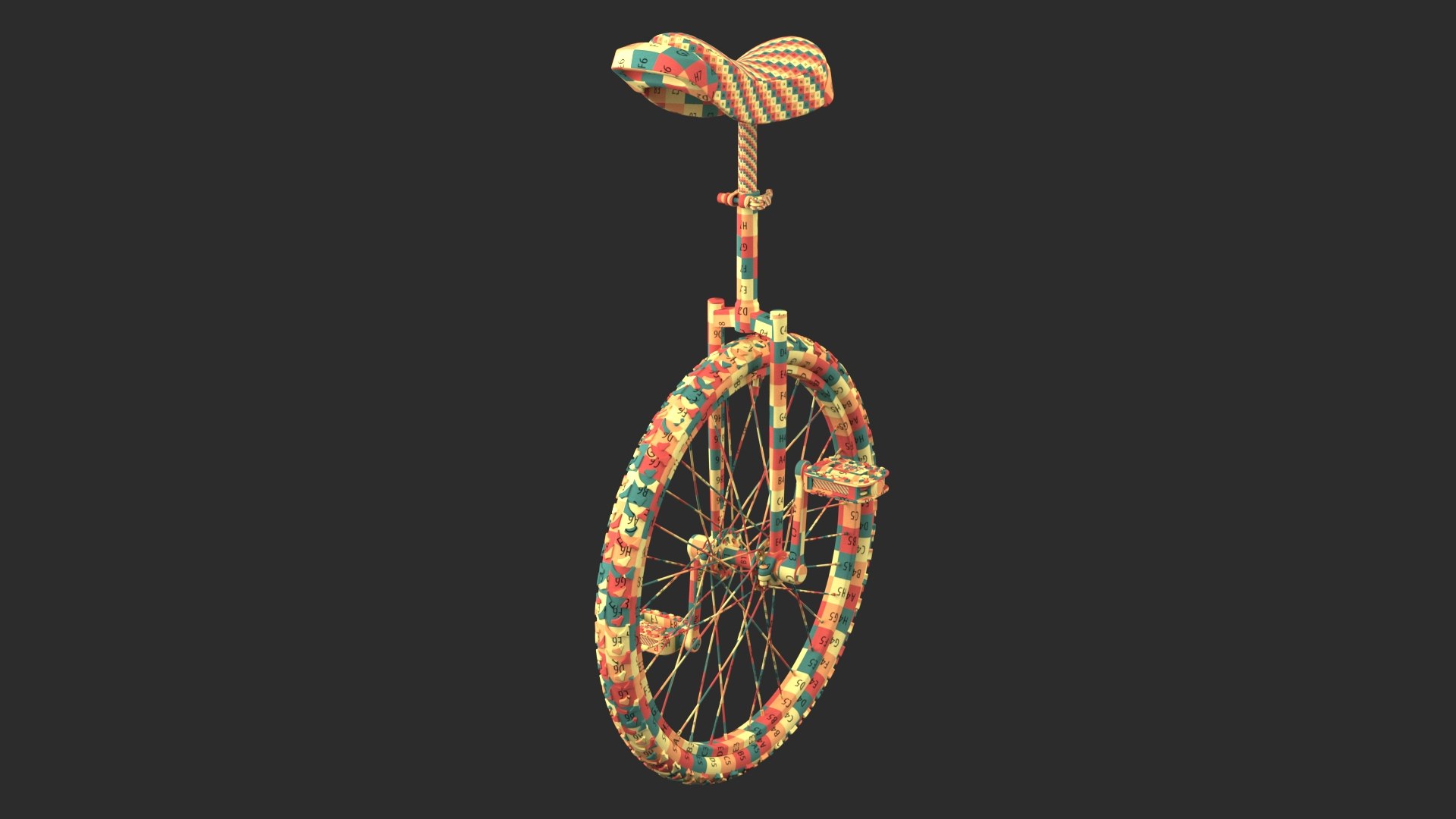 Monocycle 3D model https://p.turbosquid.com/ts-thumb/J2/5dn7AE/Tw/wireframe0000/jpg/1641376816/1920x1080/fit_q87/f3b8b5fe844d5f9e8acdea4a589c04b0d8f2b743/wireframe0000.jpg