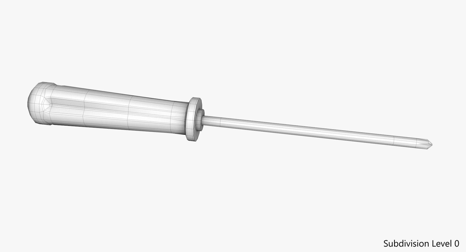 3D Screwdriver Screw Driver Model - TurboSquid 1275874
