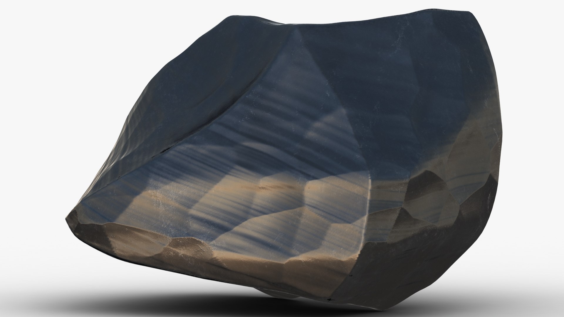 Obsidian Stone 02 3D Model - TurboSquid 1575066