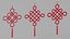 Cartoon Chinese Knot 3D model