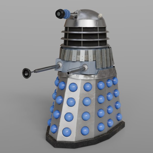 modelo 3d Dalek clásico - TurboSquid 2155657