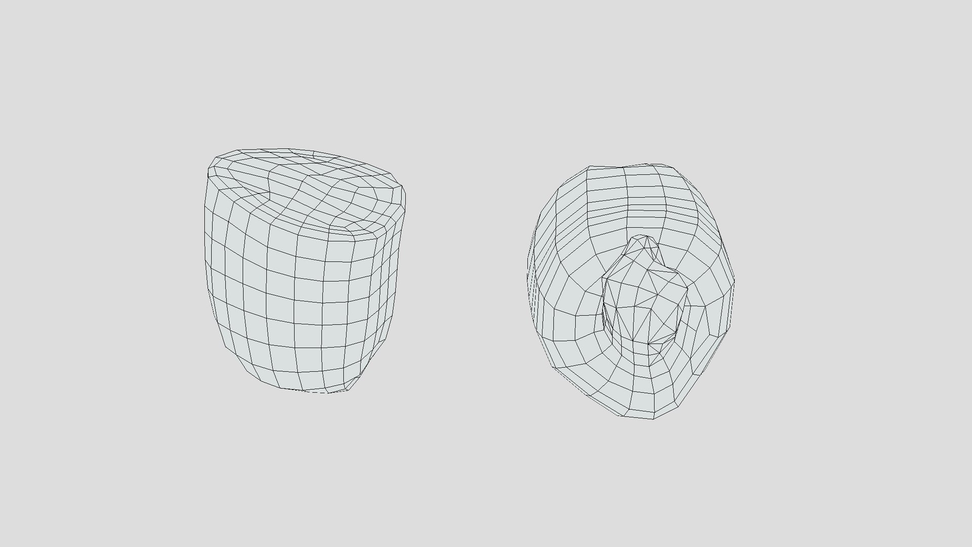 3D Lotus Root Low Poly Model - TurboSquid 2251450