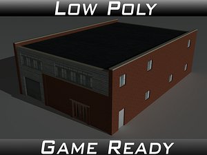 3D model factory building 27