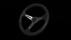 3D wheel steering model