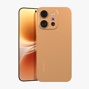 Vivo X300 E Orange 3D model