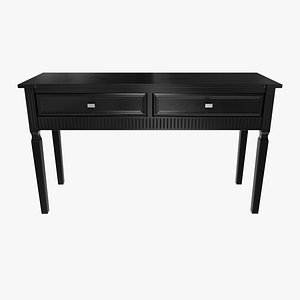 3D console table model