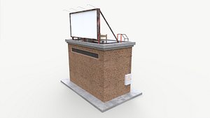 Boiler room 3D model