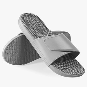 Health Foot Massage Slippers Grey