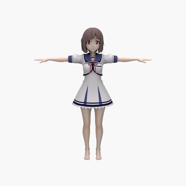 3D Anime Nanako model