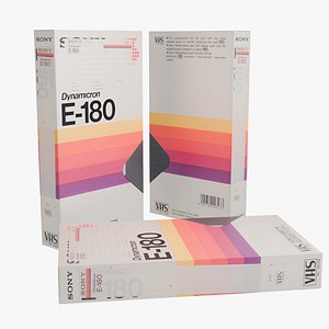 VHS Sony Dynamicron E-180