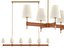 Hastings Linear Chandelier 3D model