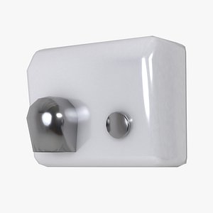 3D Button Hand Dryer