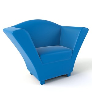 cartoon armchair 3d model