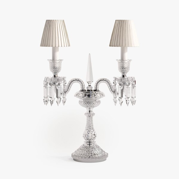 3d model baccarat zenith candelabra