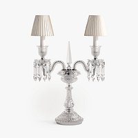 Baccarat Zenith 2-light candelabra