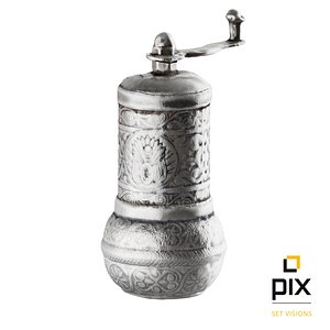 antique pepper grinder 3d max