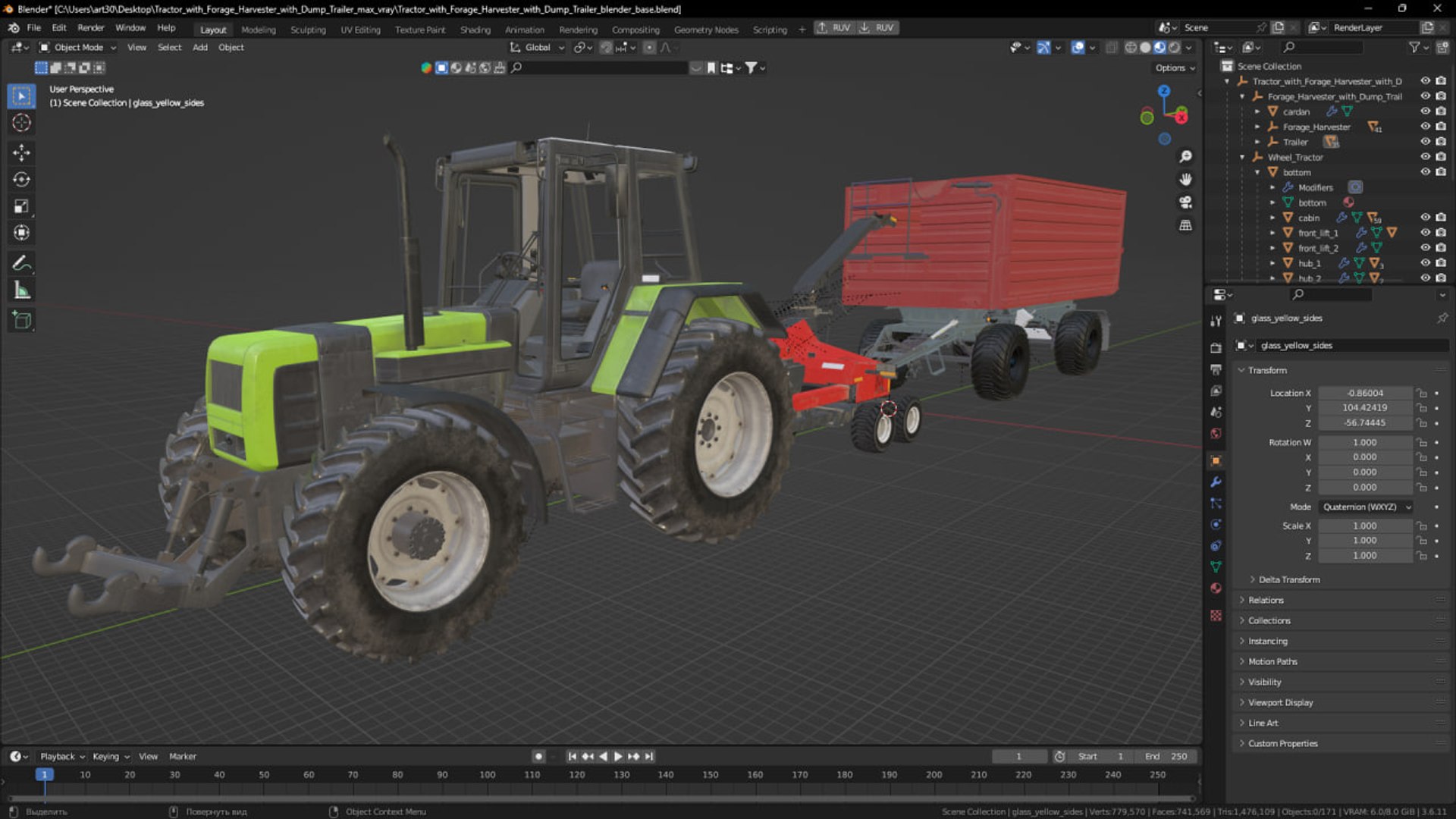 Tractor with Forage Harvester with Dump Trailer 3D model https://p.turbosquid.com/ts-thumb/J2/zs6h98/we/tractor_with_forage_harvester_with_dump_trailer_1003/jpg/1738048469/1920x1080/fit_q87/f60f662bad79d3c50d6eb3405dd9887a1e389aa0/tractor_with_forage_harvester_with_dump_trailer_1003.jpg