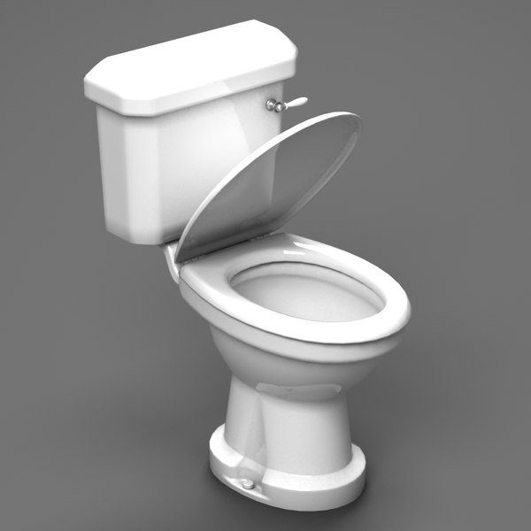 toilet seat 3d model