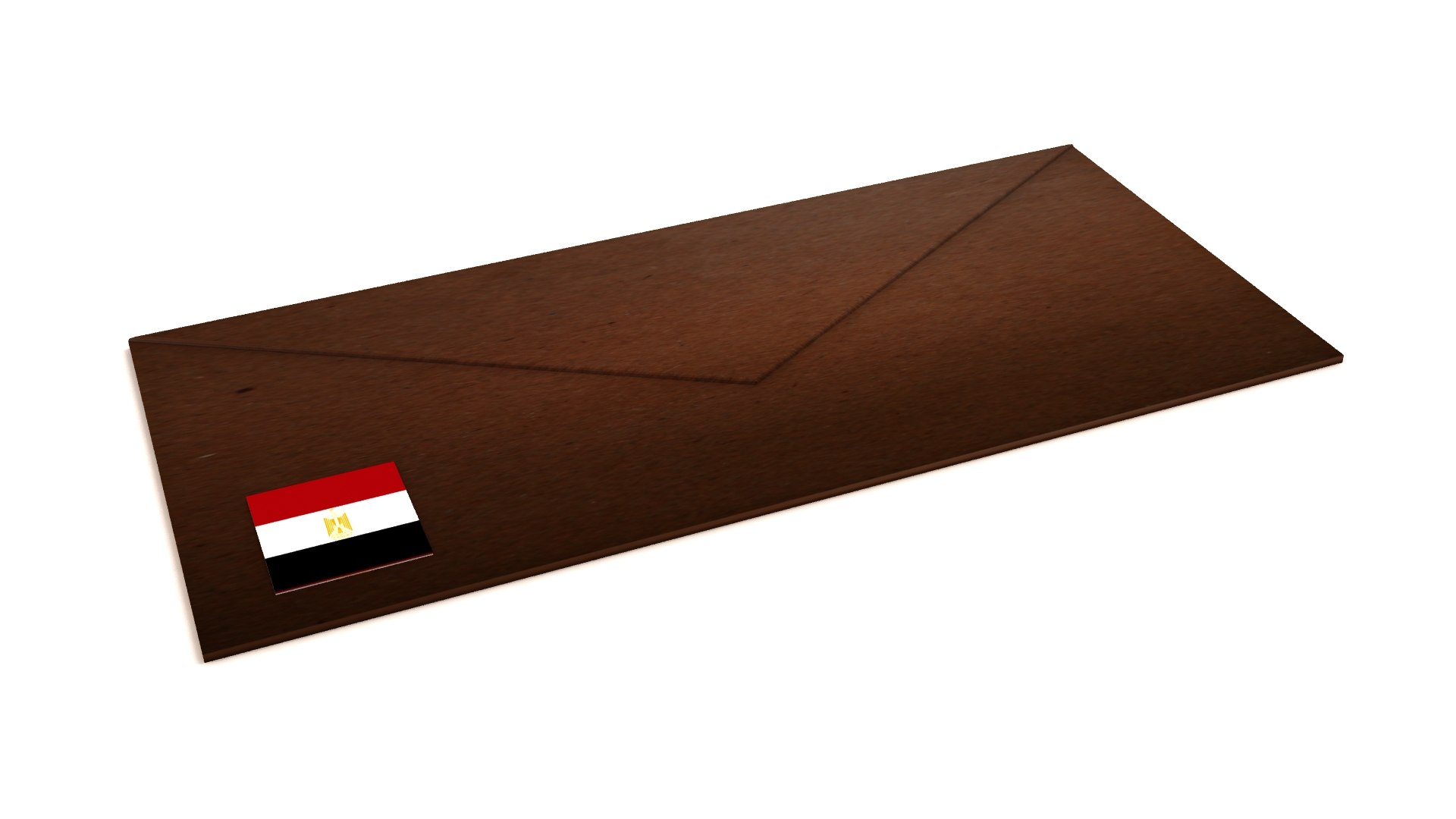 Envelope model https://p.turbosquid.com/ts-thumb/J3/6w4zhb/9g/flagofegypt02/jpg/1783380558/1920x1080/fit_q87/dfb15edf1c0a56be1bbbfa5fed5dbec3830d2e24/flagofegypt02.jpg