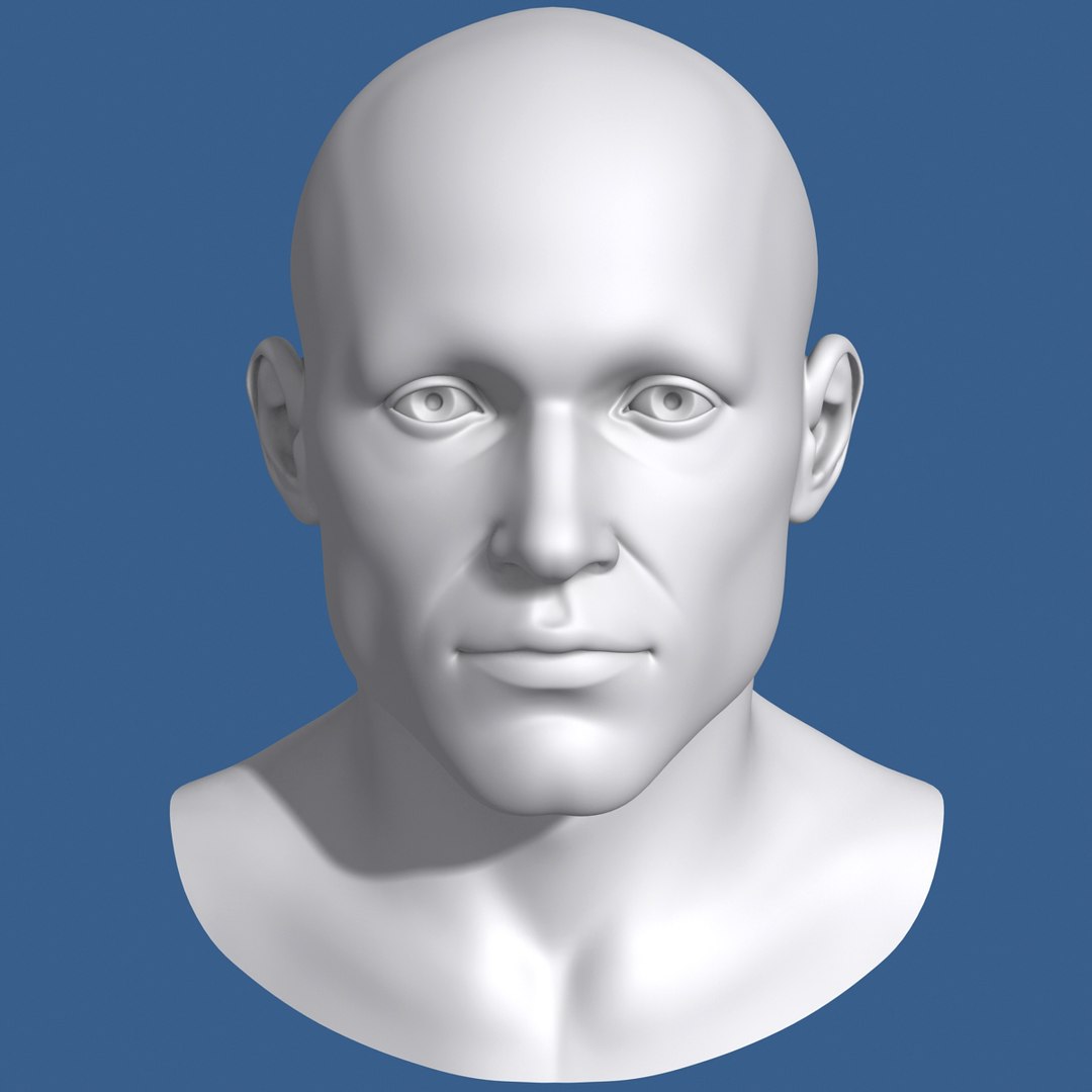 3d modeling человек