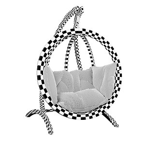 3d hanging rocking chair