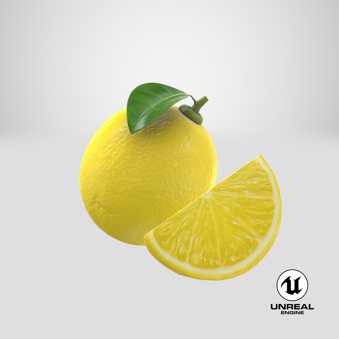 Small Lemon 04 3D Model - TurboSquid 2003078