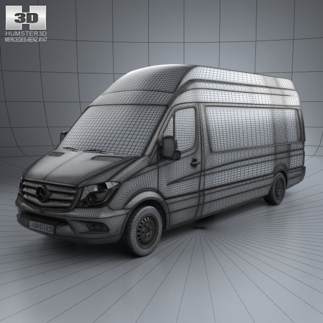 Mercedes-benz Sprinter Panel 3d Model