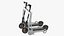3D model Scooter Parking Rack with Ninebot KickScooter MAX
