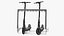 3D model Scooter Parking Rack with Ninebot KickScooter MAX