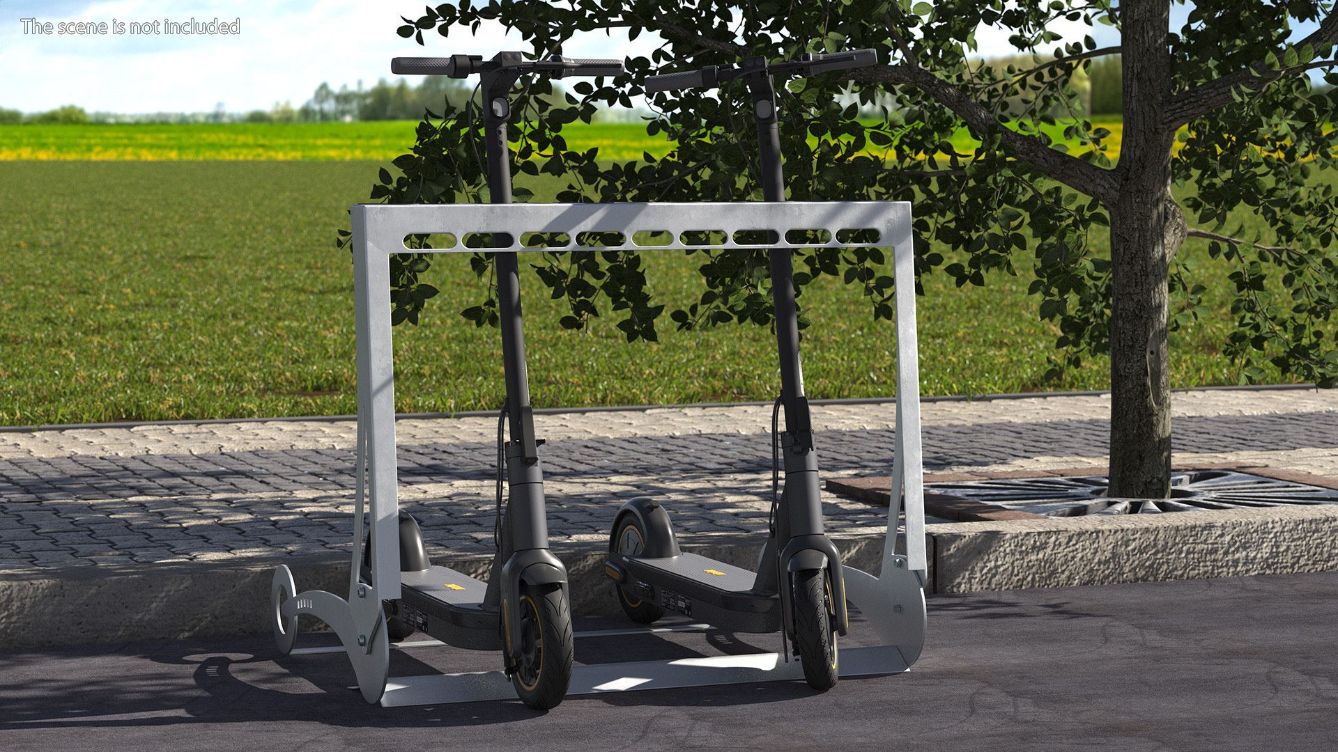 3D model Scooter Parking Rack with Ninebot KickScooter MAX https://p.turbosquid.com/ts-thumb/J3/GYWxoT/NL/scooterparkingrackwithninebotkickscootermaxc4dmodel002/jpg/1648185008/1920x1080/fit_q87/063cd44fe389f5a9a07e0176c0590a898041da43/scooterparkingrackwithninebotkickscootermaxc4dmodel002.jpg