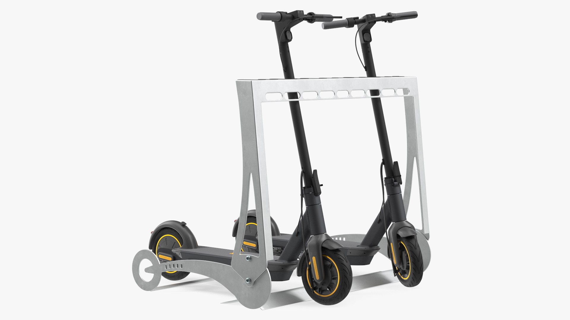 3D model Scooter Parking Rack with Ninebot KickScooter MAX https://p.turbosquid.com/ts-thumb/J3/GYWxoT/gm/scooterparkingrackwithninebotkickscootermaxc4dmodel001/jpg/1648185003/1920x1080/fit_q87/004e9e780bdabef059dcae116b5a2fee0fac60cc/scooterparkingrackwithninebotkickscootermaxc4dmodel001.jpg