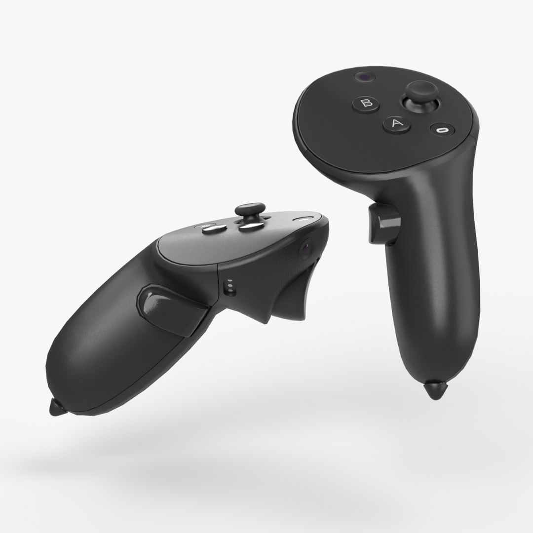 Meta Quest Touch Pro Controllers 3D Model - TurboSquid 2168142