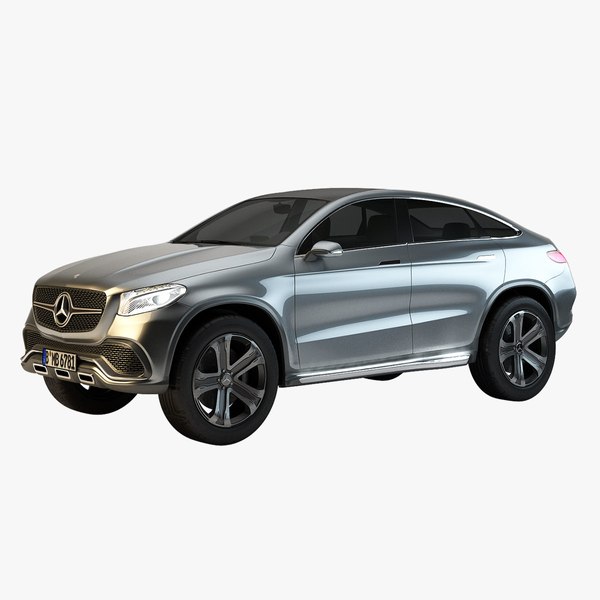 mercedes suv coupe concept obj