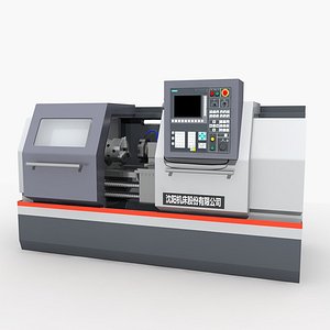 3D cnc machine tool 2 model
