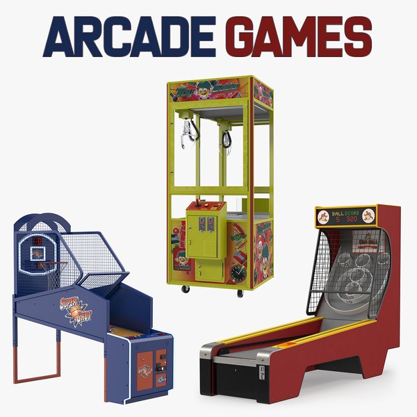 3d model 1979 arcade cabinet