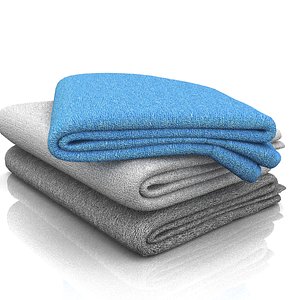 bathroom towel 3d 3ds