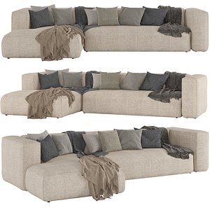 3D Sofa Blok-3-S572GR39