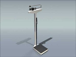 hospital scale 3d model