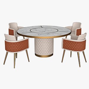 Dining table and Amet chair