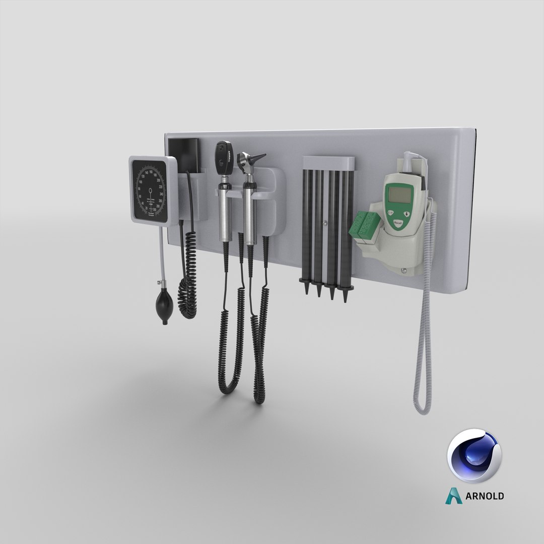 Wall Mount Accessories model TurboSquid 1885327