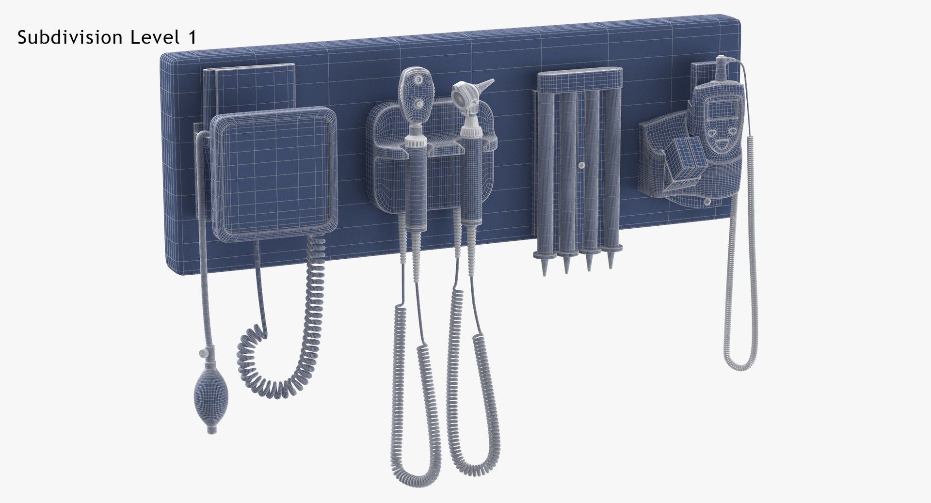 Wall Mount Accessories model TurboSquid 1885327