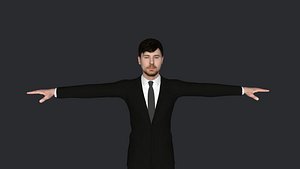 3D model Mr beast Hyper Realistic Full Body Fully Rigged 3D Character