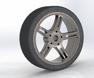 automobile cast titanium disk 3ds