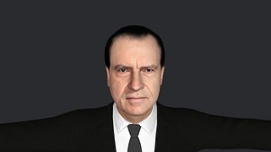 3D Richard Nixon Hyper Realistic Full Body Fully Rigged Character model