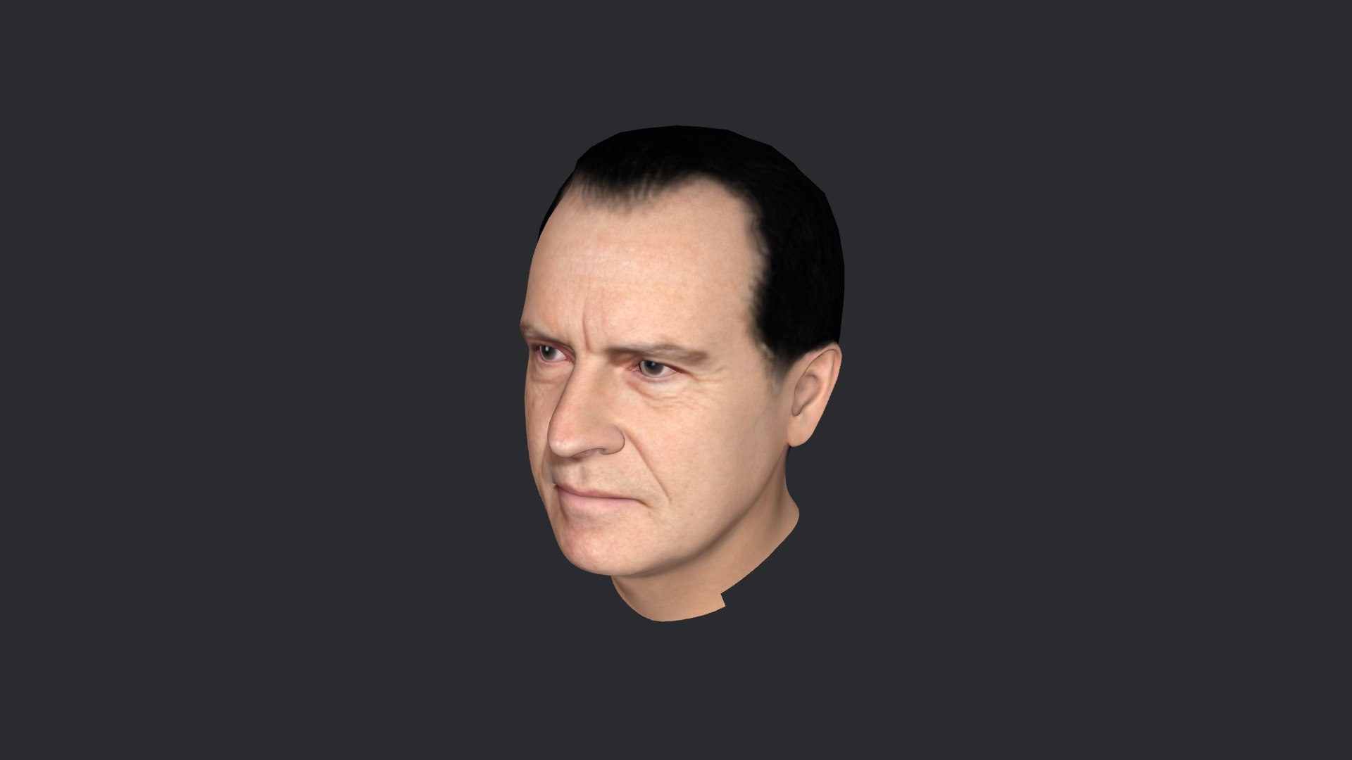 3D Richard Nixon Hyper Realistic Full Body Fully Rigged Character Model ...